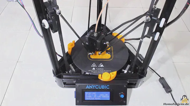 Review of the Anycubic Kossel 3D printer