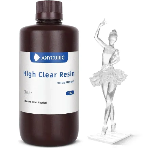 Anycubic High Clear Resin фотополимерная смола-0