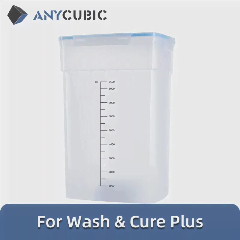 ANYCUBIC Wash & Cure Plus, аксессуары, Герметичный контейнер для стирки, деталь для ЖК-3D принтера