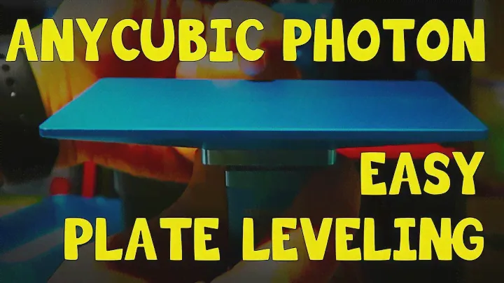 Anycubic Photon 101: Getting Started: Leveling the Build Plate!