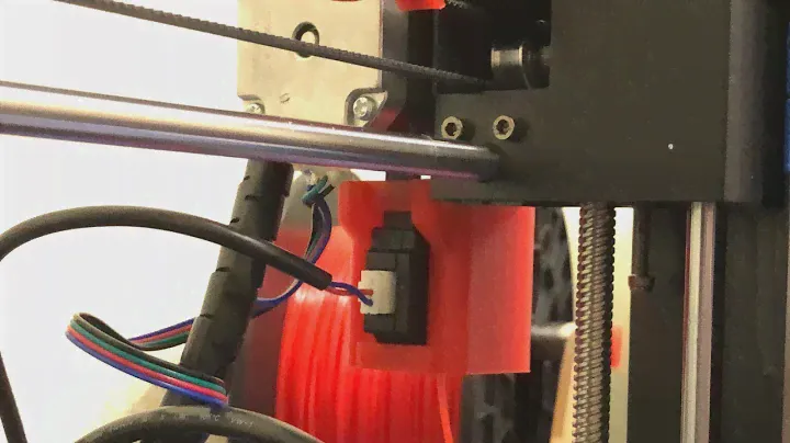 3D Печать - Крепеж Датчика Филамента - Принтер Anycubic i3 Mega - Пластик DEXP PLA