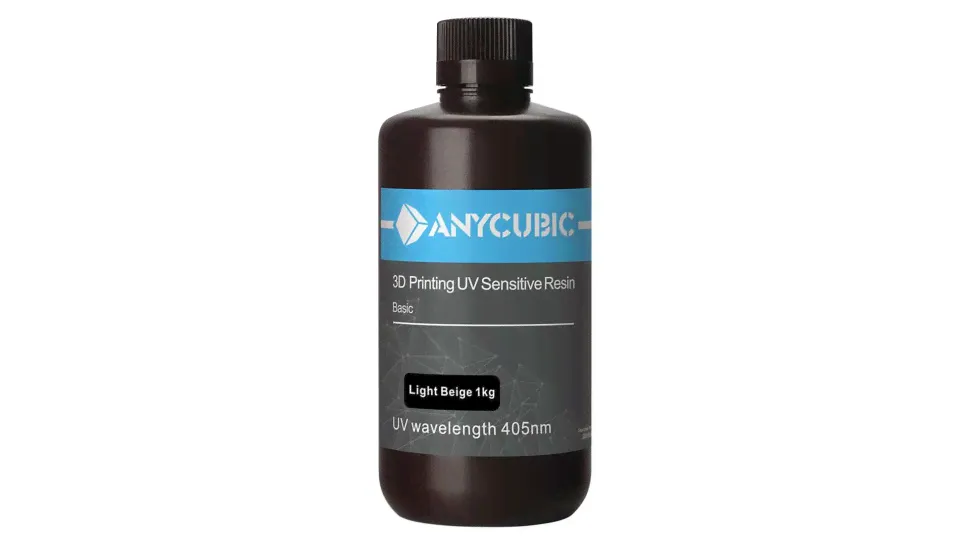 Фотополимер Anycubic Basic Resin Light Beige (1 кг)