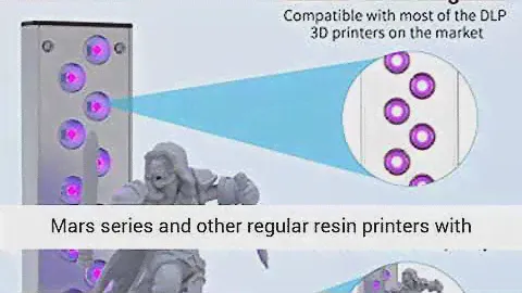 ANYCUBIC Wash and Cure Station, Newest Upgraded 2 in 1 Wash and Cure 2 0 Machine for Mars Photon S P