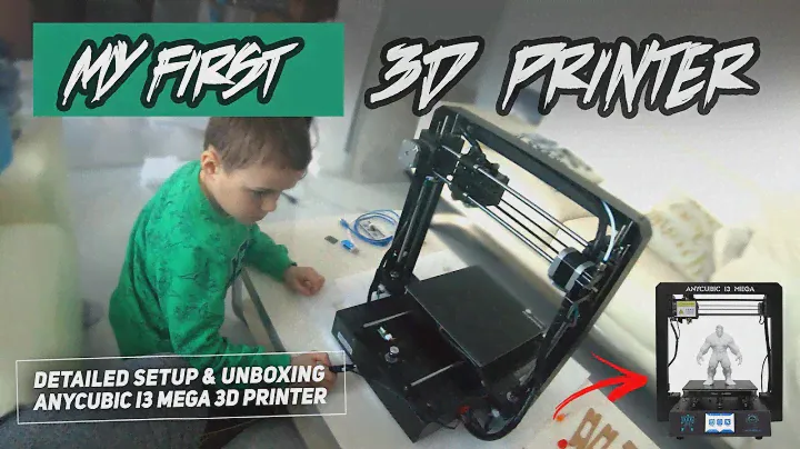 NEW TOY! AnyCubic I3 MEGA 3D Printer - Impressions, Assembly and Figuring the Head Alignment