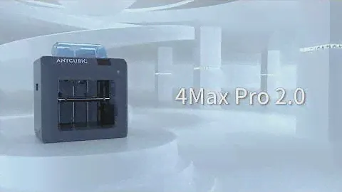 Debut on Gearbest - ANYCUBIC New upgrade 4Max Pro 2.0 DIY 3D Printing
