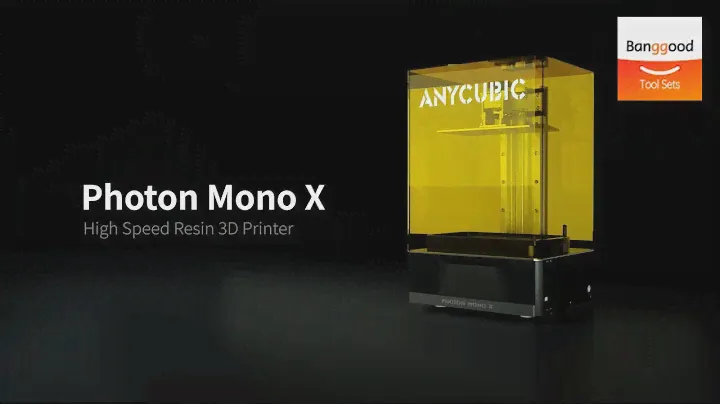 Anycubic Photon Mono X UV Resin SLA 3D Printer - Banggood Tool Sets