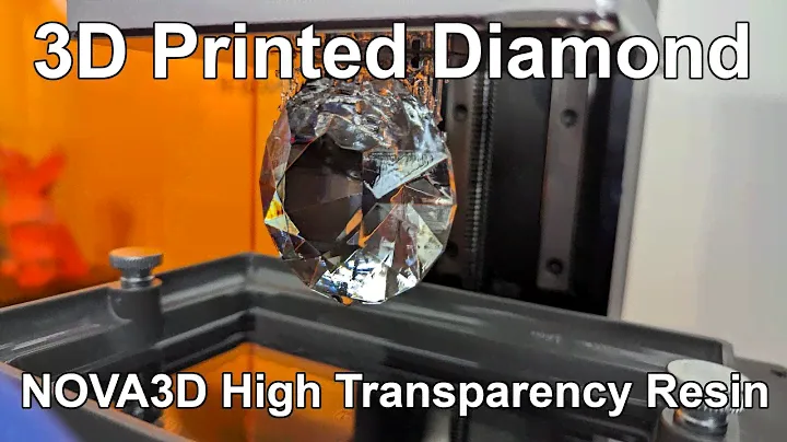 Crystal Clear 3D Prints? Experimenting with NOVA3D High Transparency Resin