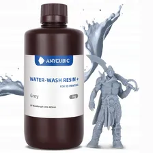 УФ-смола Anycubic Water-Wash Серый Серый 1л 1 кг
