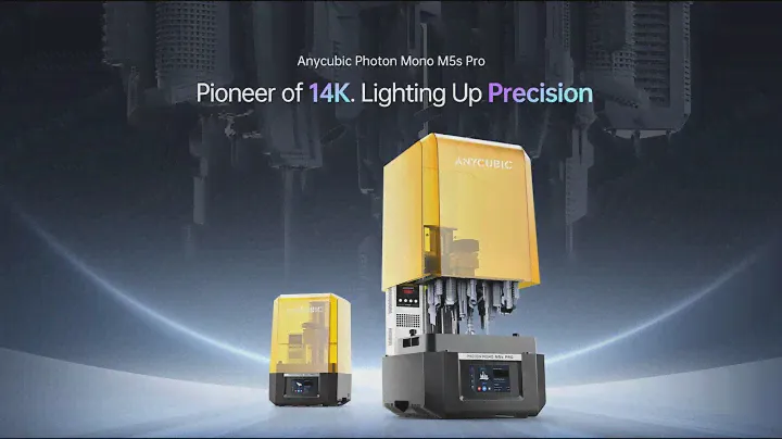 Upgrade your 3D printing with Anycubic Photon Mono M5s Pro- Pioneer of 14K. Lighting Up Precision.