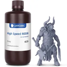 Anycubic High Speed Resin, Grey фотополимерная смола