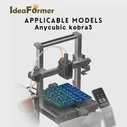 Комбинированная сборная пластина Anycubic Kobra 3 256x268 без магнитной пружины, стальной лист PEO PET, двусторонняя Подогреваемая кровать Anycubic Kobra 3 (art.: 3920c7f8ebdae)