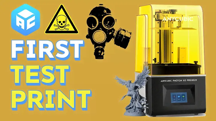 Anycubic Photon M3 Premium FIRST Test Print:  Don't do Everything you're about to see