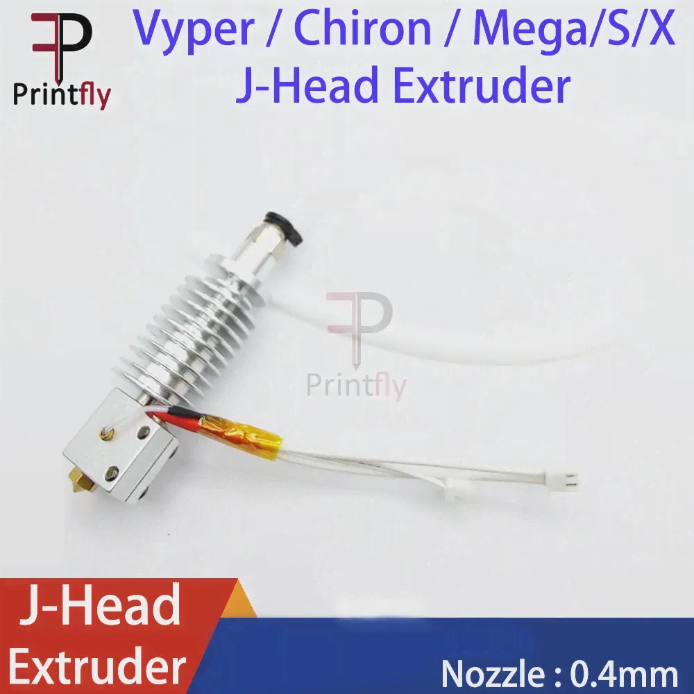 Anycubic Vyper Mega/S/X Chiron Hotend 40 Вт Экструдер Тепловой Блок 3D Принтер Запчасти 0,4 мм Комплект для Экструзии с горячим концом