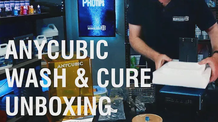 Anycubic Wash & Cure Unboxing - 3D Printing with Resin - Part 03