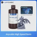 ANYCUBIC Высокоскоростная Смола Для 3D-принтера LCS SLA В 3 раза Быстрее Скорости печати Быстросохнущая Смола 405 нм Для Photon Mono M5S