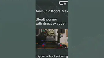 Anycubic Kobra Max (Kobra Plus) - Stealthburner CW2 #klipper