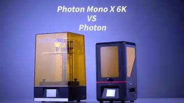Comparison between Anycubic Photon Mono X 6K and Anycubic Photon.