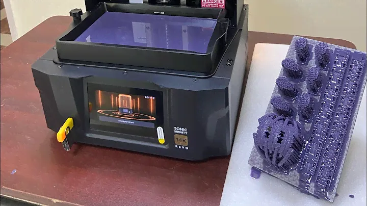 Unboxing Mighty revo 14K LCD 3D printer