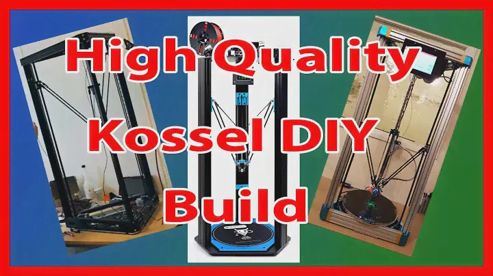 ⚡️ The high Quality DIY Delta Kossel 3D Printer Build