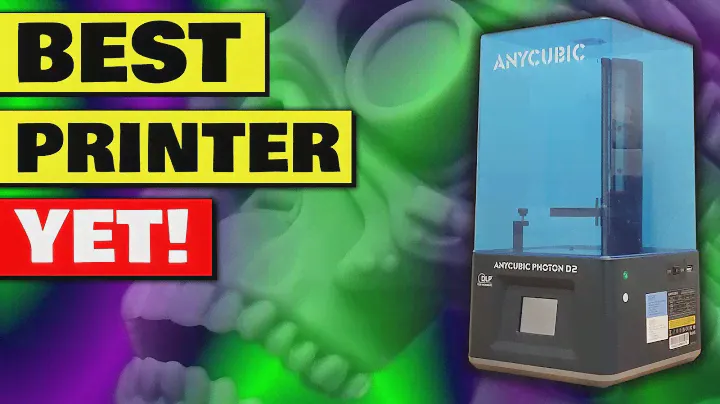 Anycubic Photon D2 DLP 3d resin printer [HONEST REVIEW]