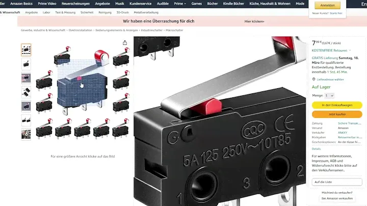 Anycubic Kobra NEO fillament runout sensor