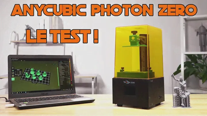 Test Anycubic Photon Zero, les illustrations
