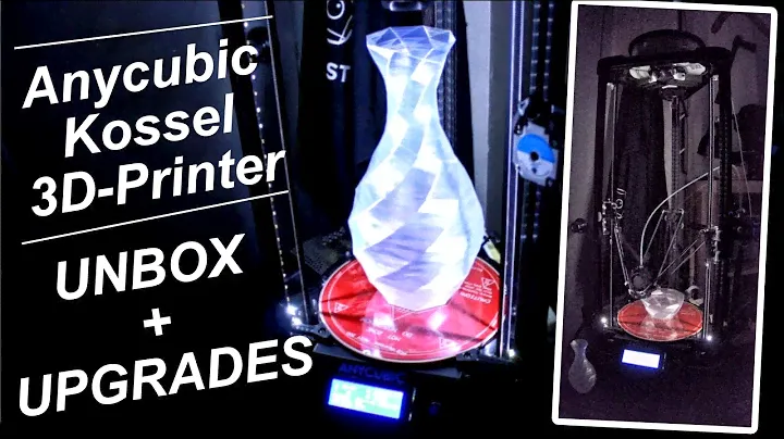 ✔ Anycubic Kossel ULTIMATE UPGRADES +  3D Print Timelapses (Heated Bed Addon)