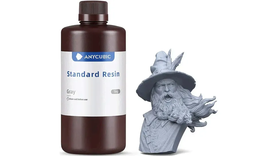 Фотополимер Anycubic Standard Resin Gray (1 кг)