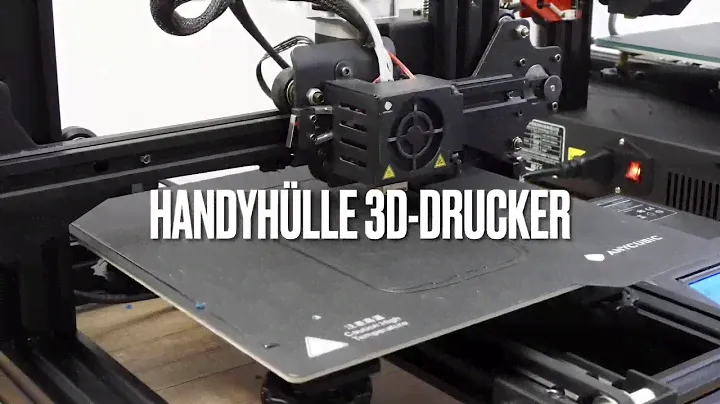 Handyhülle aus dem 3D-Drucker/Anycubic Mega Zero 2.0