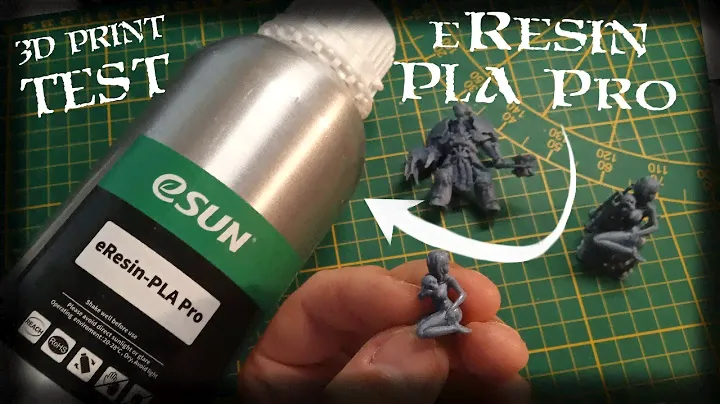 Test de la eResin PLA-Pro par ESUN