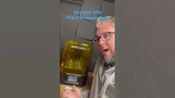 Anycubic Photon Mono M5s - First Impressions (BG noise is my AnkerMake M5)
