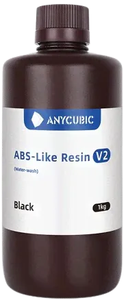 Фотополимер Anycubic ABS-Like Resin V2, черный (1 кг)