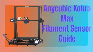 Anycubic Kobra Max Filament Sensor guide #3dprinting #3d #3dprinter #anycubic