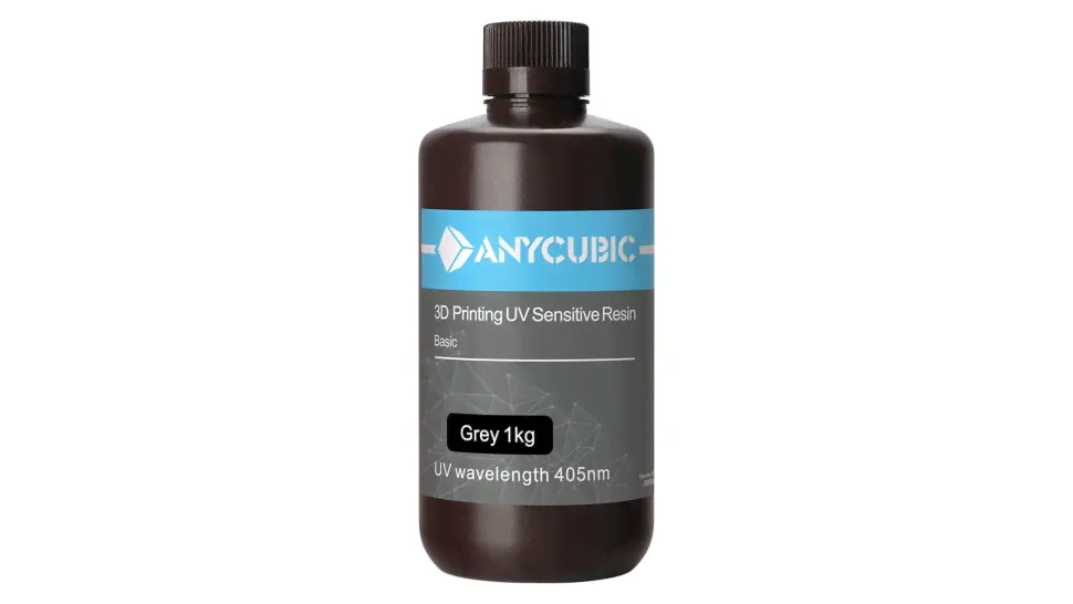 Фотополимер Anycubic Basic Resin Grey (1 кг)