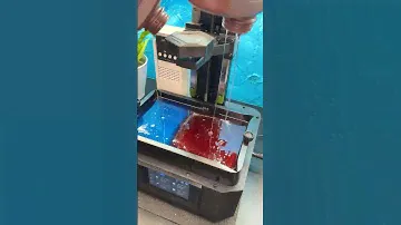 Mixing Sunlu water washable and abs like 3D printing resin on Anycubic Photon Mono M5s Pro