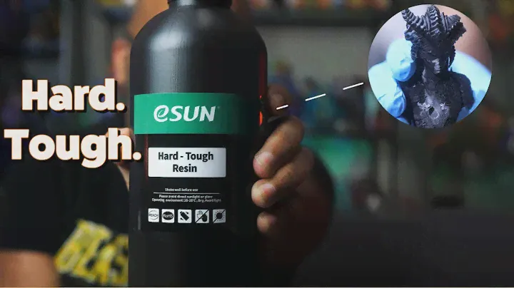 Can I BREAK My 3D Prints Using eSun Hard Tough Resin? [Review]