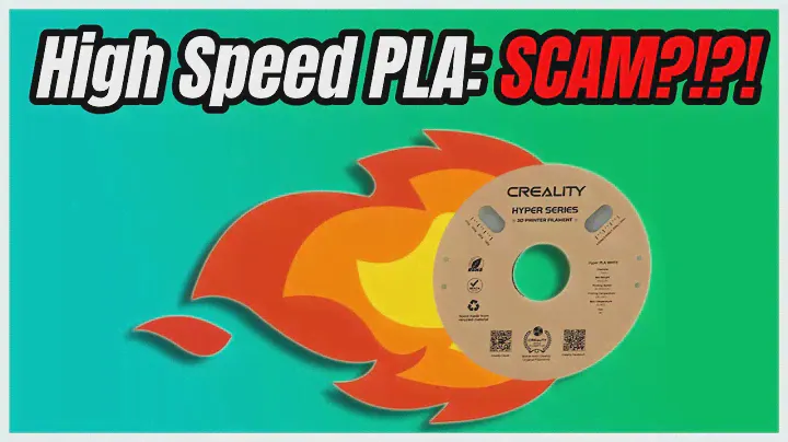 Is High Speed Filament a Scam? | Can You Actually Cut Your Print Times In Half?