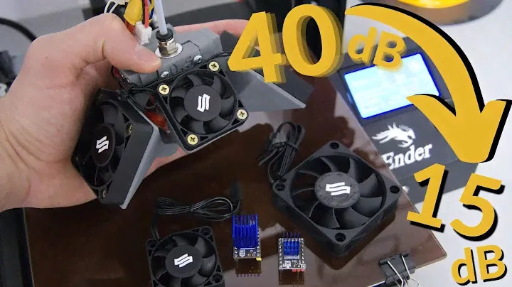 No More Noise! How to Make your 3D Printers quiet (Ender 3 and Anycubic Chiron)