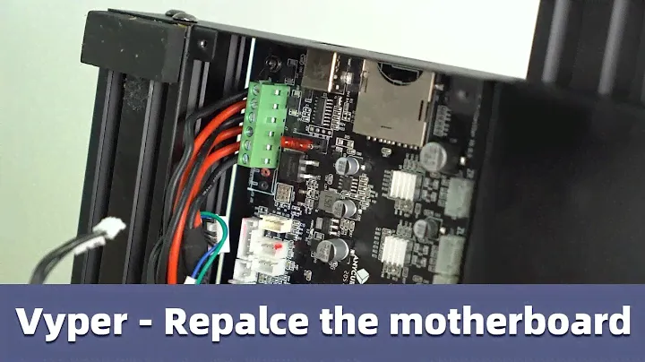 How to repalce the motherboard for Vyper