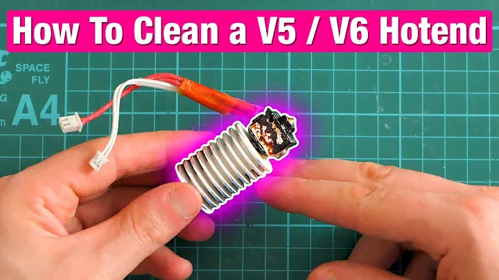 How to clean your hotend and fix burnt blobs on 3d prints