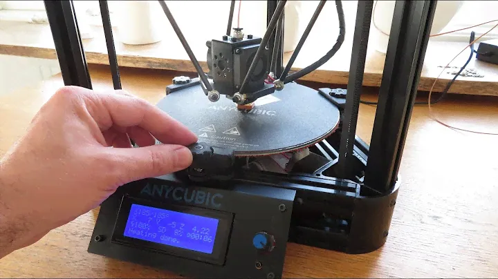 Super Easy Calibration/Leveling !!! for your Anycubic Kossel 3D printer
