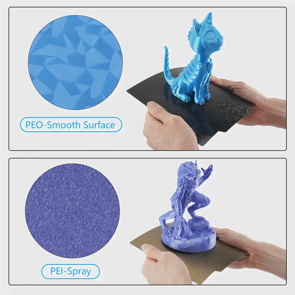 Для Anycubic Kobra 230x230 мм PEO PET Магнитная сборная пластина принт пружинный стальной лист для Anycubic Kobra,Kobra 2 ProNeo,Kobra Go (art.: 3920c88f5cb28)-2