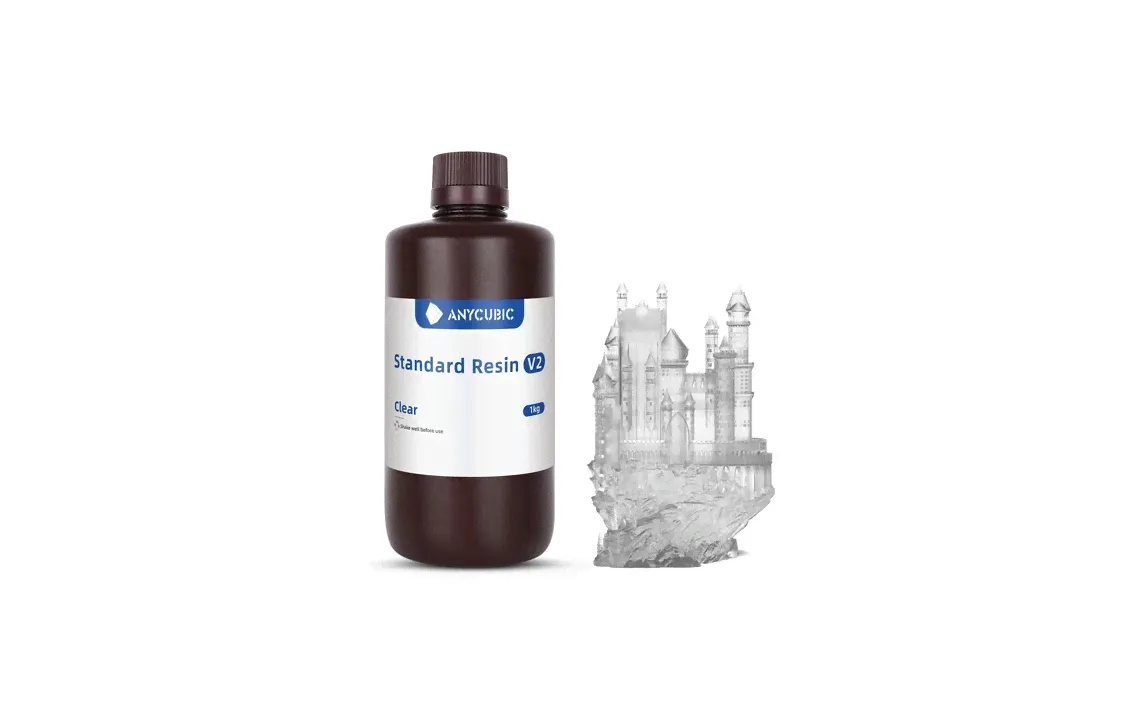 Фотополимер Anycubic Standard Resin V2 Clear 1кг