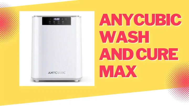 AnyCubic Wash and Cure Max Unboxing and Setup