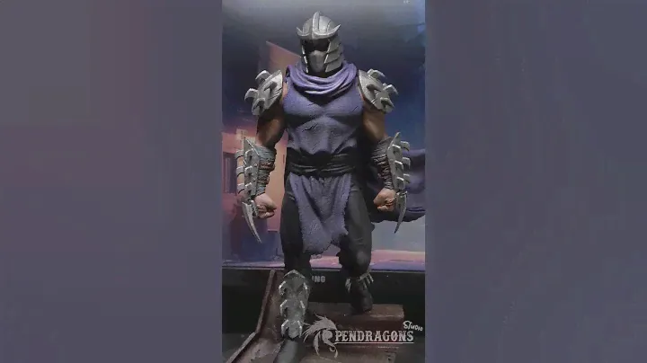 Shredder / TMNT / 3D Print & Paint / Anycubic Photon Mono X 6Ks #vallejo #tmnt #tamiya #shredder