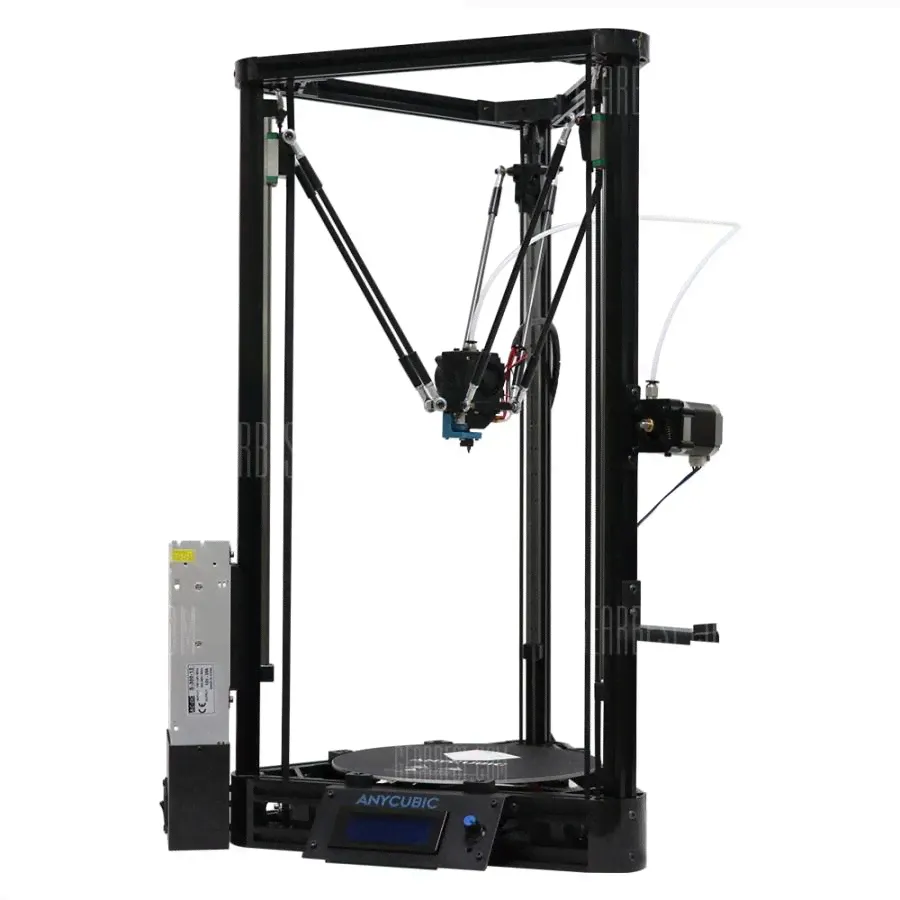 Anycubic Kossel Plus High-performance 3D Printer Kit - BLACK KOSSEL PLUS EU PLUG-2