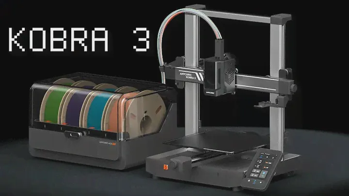 Стрим - распаковка Anycubic Kobra 3 Combo