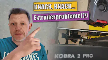 Anycubic Kobra 2 Pro: Knacken im Extruder + Fazit nach 6 Monaten