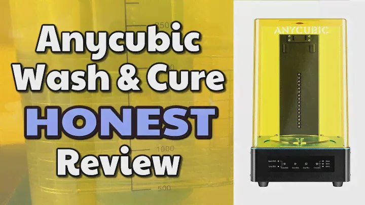 Anycubic Wash & Cure Machine unbox test and HONEST review by VOGMAN