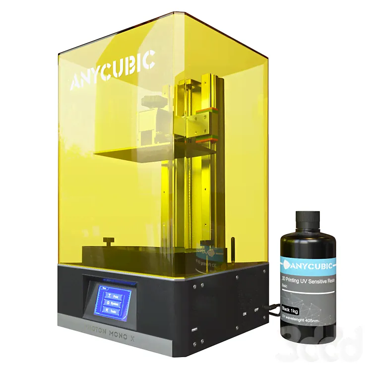 3D Принтер Anycubic Photon Mono X - Компьютеры, электроника - 3D модель-1